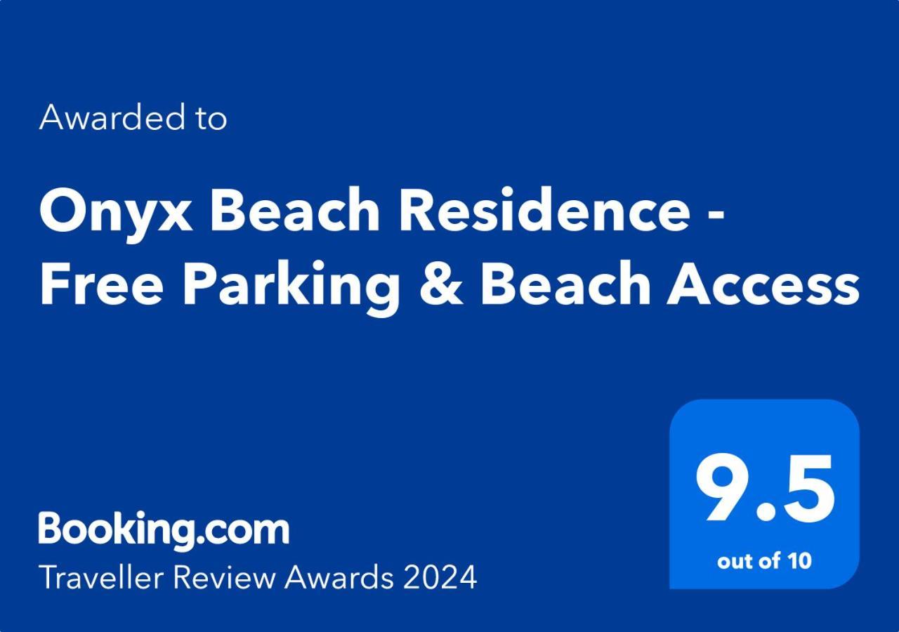 Onyx Beach Residence - Free Parking & Beach Access Свети-Влас Экстерьер фото